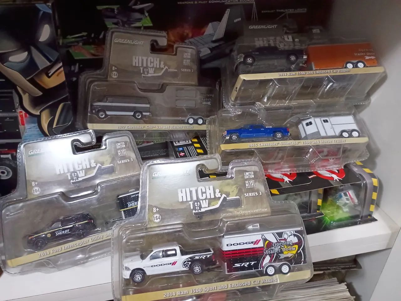 Miniatura Greenlight Hitch Tow Dodge Ram - Foto 3