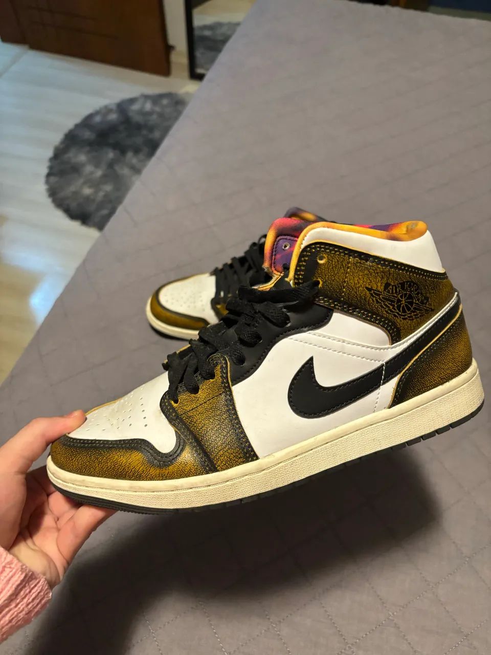 Nike Air Jordan 1 Mid Original - Sem Caixa - Foto 4