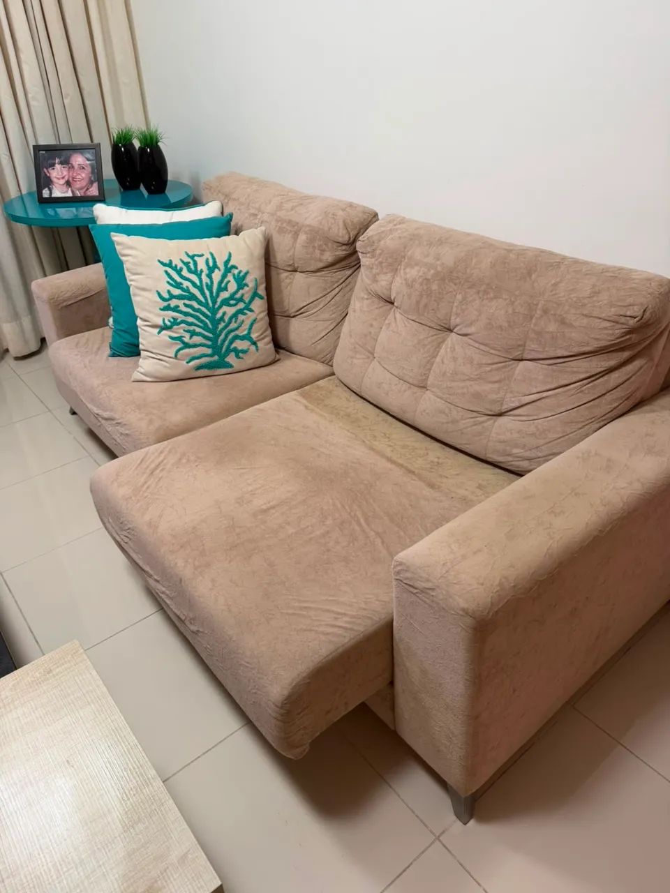Sofá grande com chaise - Foto 2