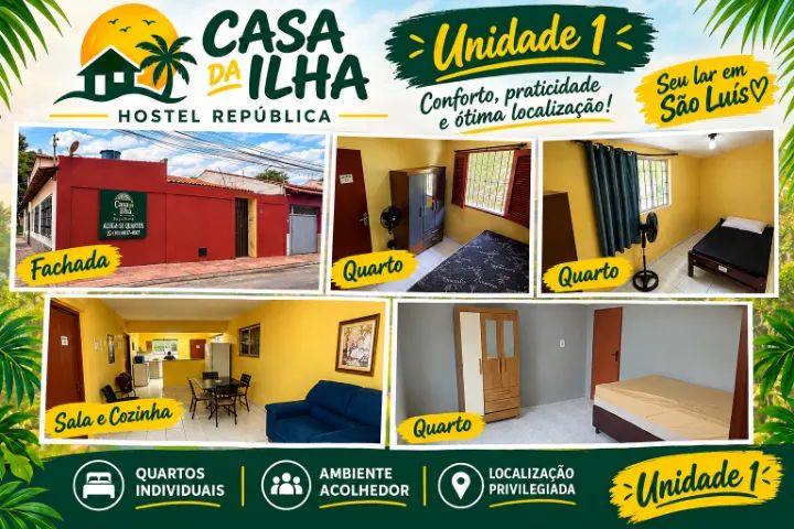Alugamos quartos individuais em Republica em São Luis-MA - Foto 4