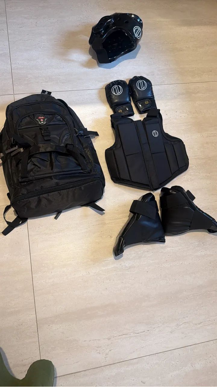 Kit proteção Taekwondo 