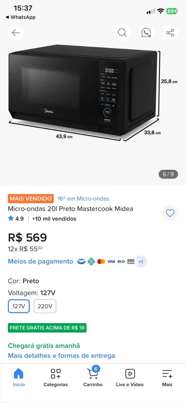 Microondas  - Foto 2
