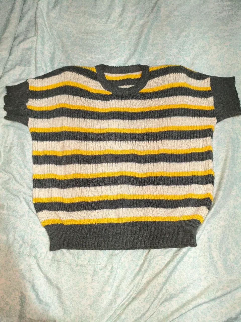 Blusa de linha feminina M/G LEIA