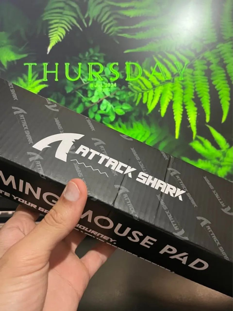 Mousepad Gamer Attack Shark - Foto 2