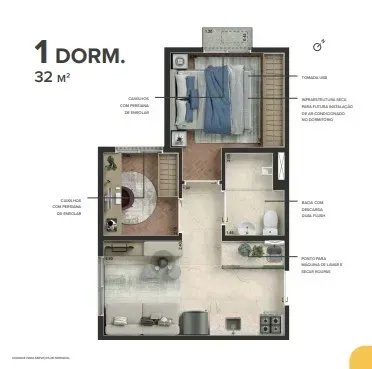 PLANTA 31m²