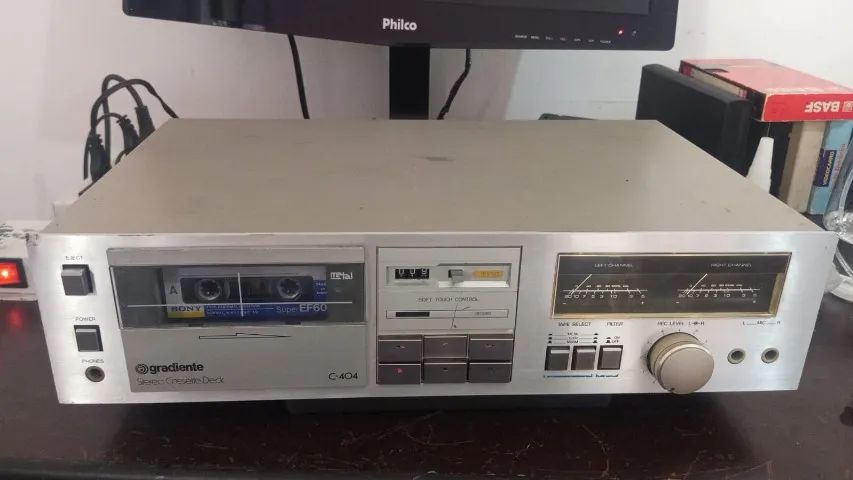 Tape Deack Gradiente C-404 (reproduz E Grava 100%) # (Usado - Foto 2