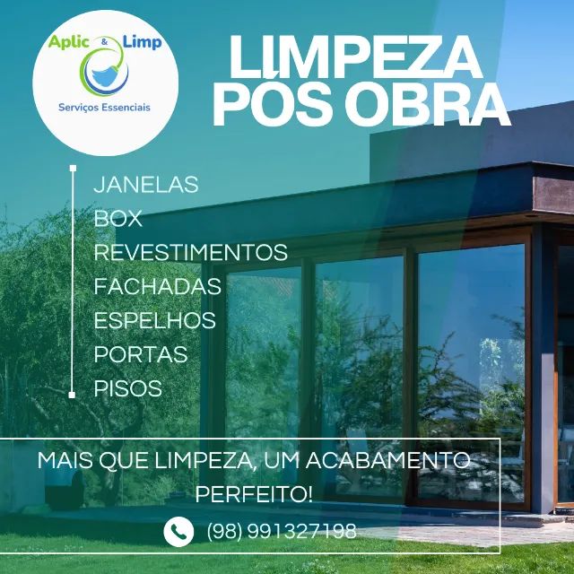 LIMPEZA PÓS OBRA
