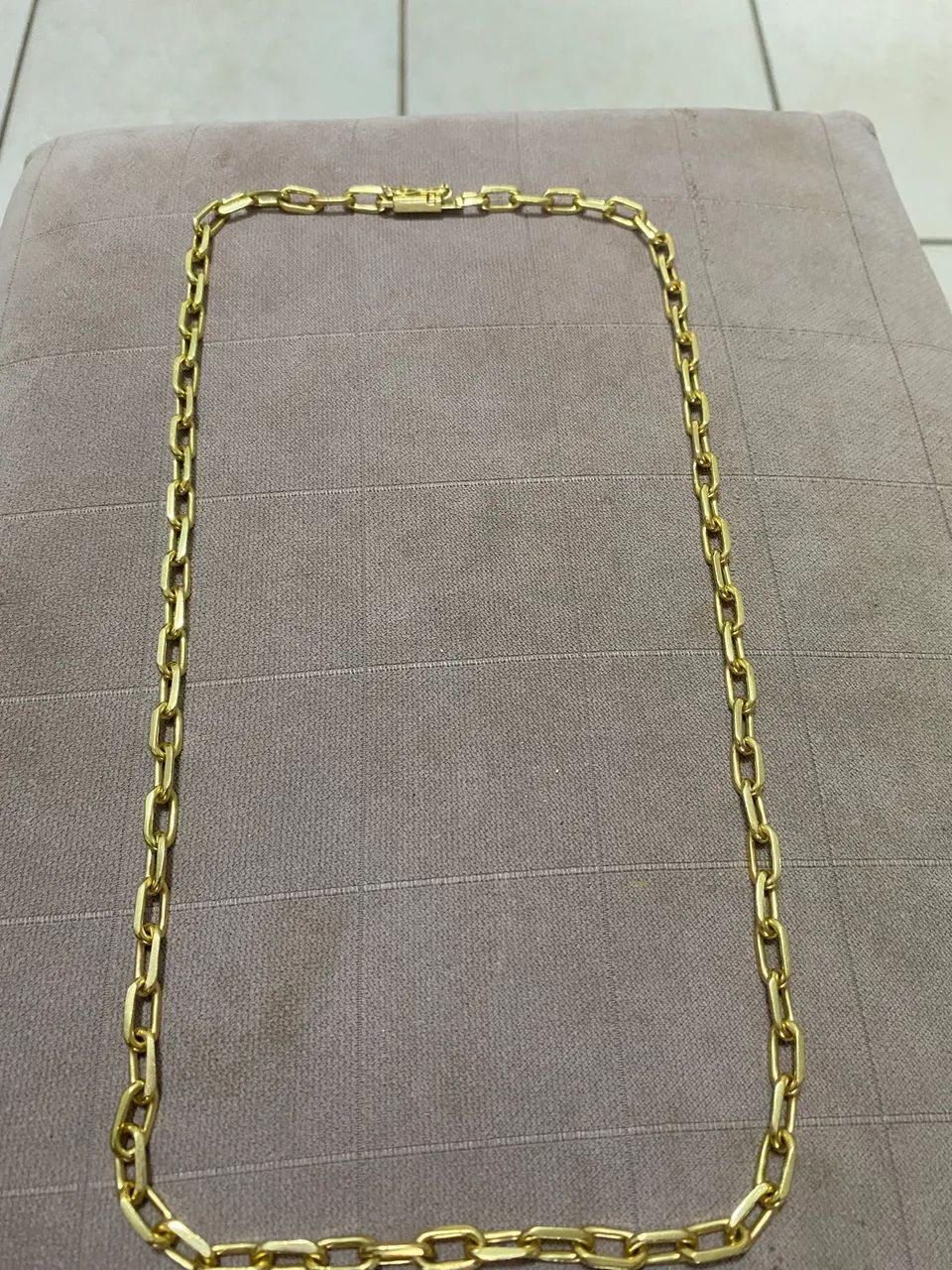 Corrente de ouro 18 k modelo Cartier  - Foto 4