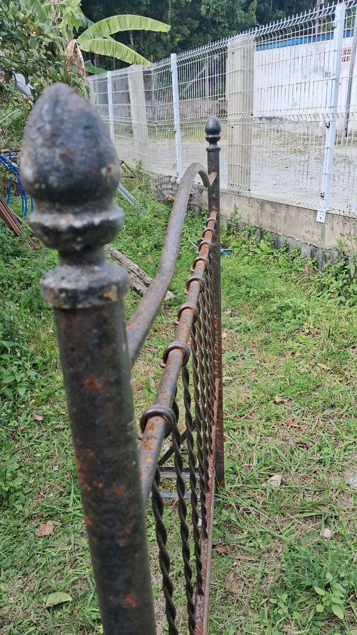 Cabeceira de ferro para cama de casal - Foto 3