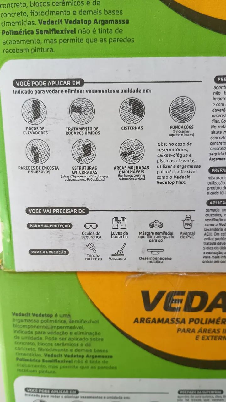 Impermeabilizante Vedatop - Foto 2