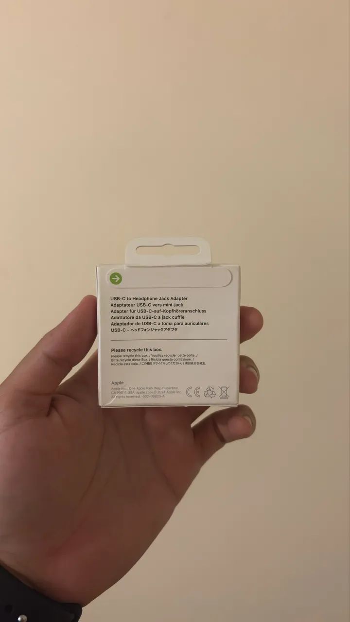 Adaptador de USB-C para fone de ouvido Apple ORIGINAL - Foto 3
