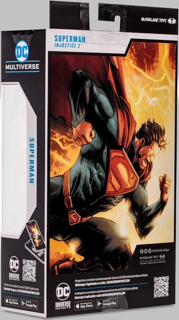 Action Figure Superman Injustice 2 Mcfarlane 18cm LACRADO - Foto 5