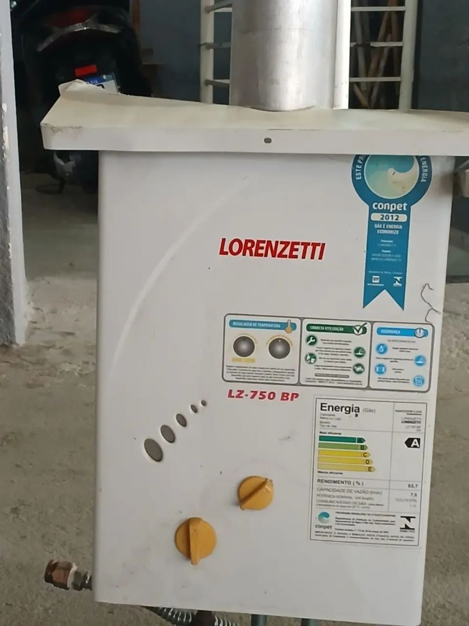 Aquecedor lorenzetti LZ 750 BP, com qualidade e funcionando  - Foto 2