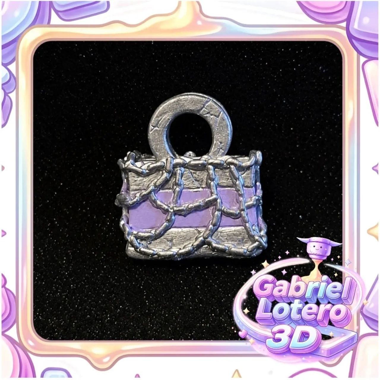 Bolsa para a boneca Monster High Spectra - impressão 3D