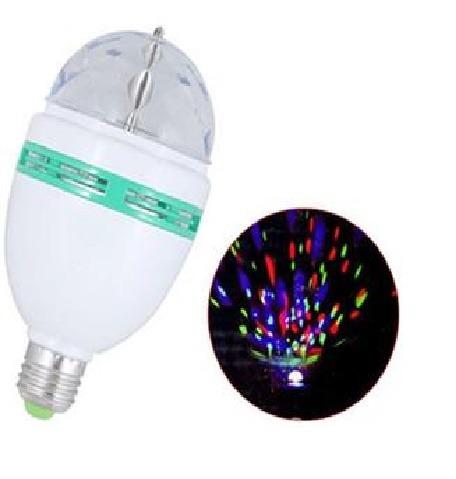 Globo De Luz Led Rgb Giratória Bola Maluca - Foto 2