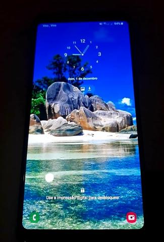Samsung A9 zerado azul