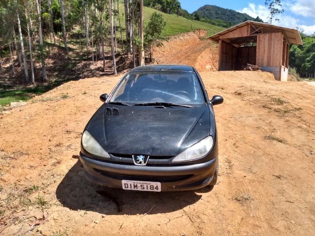 Peugeot 206, ano 2002/2003, 1.0, gasolina