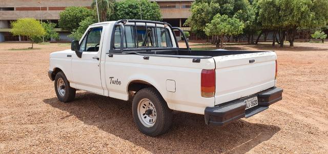 Ford F1000 Turbo Mwm 229 Ano-95 Branca - Foto 6