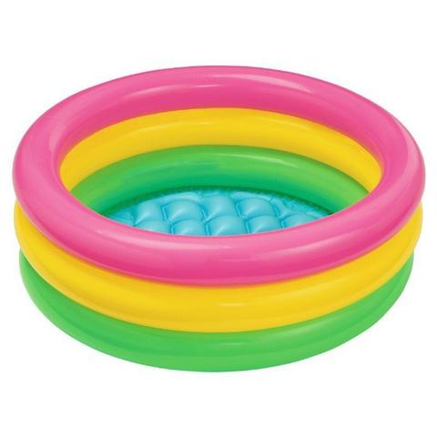 Piscina Intex inflavel para bebê Por do Sol 38 L - Foto 2