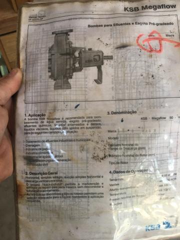 Bomba centrífuga ksb megaflow - Foto 4