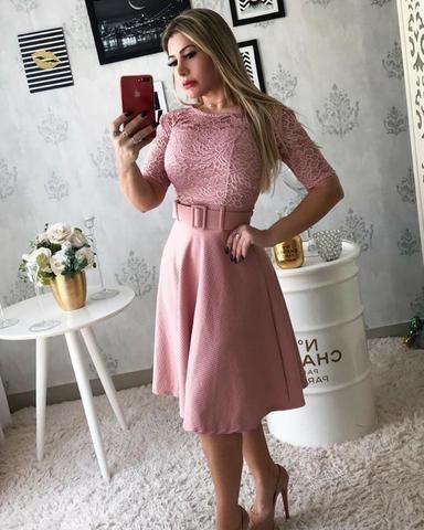 Vestido Rosê