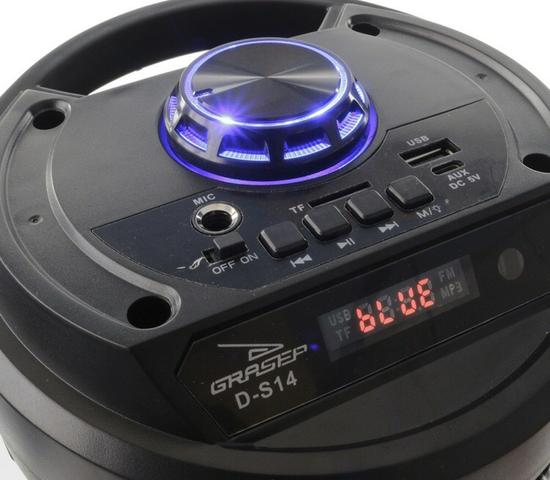 Caixa de Som Grasep Original Bluetooth Android celular - Foto 5