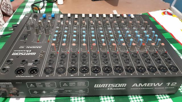Mesa de som watisom ciclotrom 12 canais - Foto 3
