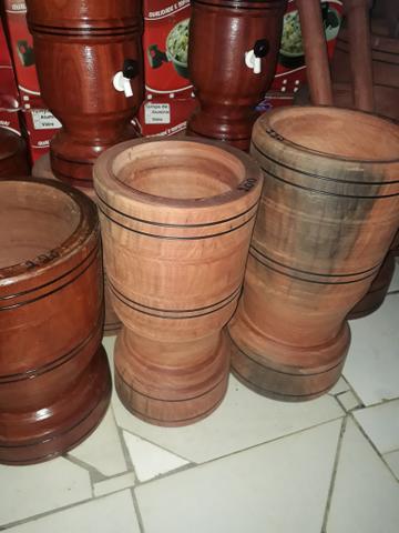 Pilão rústico grandes