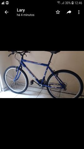 Vendo bicicleta Azul - Foto 4