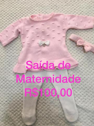 Saída de maternidade menina