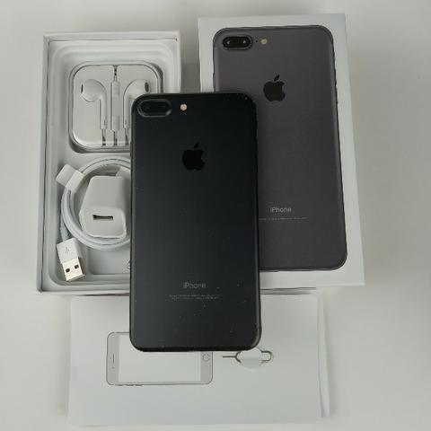 Iphone 7 PluS Preto 32GB!! Acessórios + Garantia - Foto 4