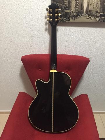 Guitarra Semi Acústica Stagg A300 Standard Jazz - Foto 2