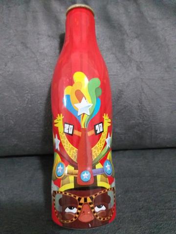 Garrafa de alumínio da Coca-Cola