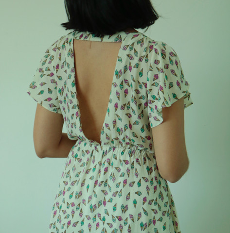 vestido curto forever 21