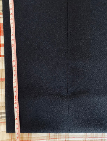 Calça Alfaiataria Marinho, marca Garbo, tamanho corresponde ao 46, sem uso - Foto 3