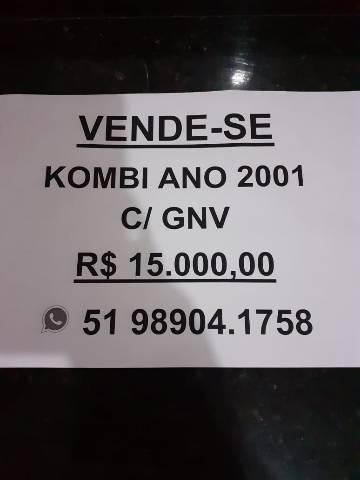 Kombi 2001 com GNV - Barbada - Foto 2