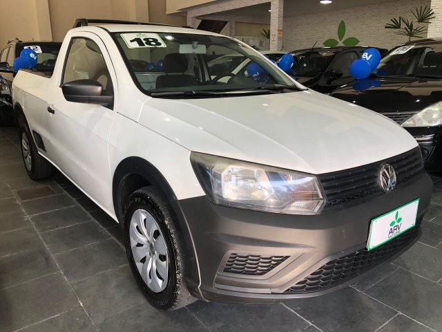 VOLKSWAGEN SAVEIRO 2018 1.6 MSI ROBUST CS 8V FLEX 2P MANUAL