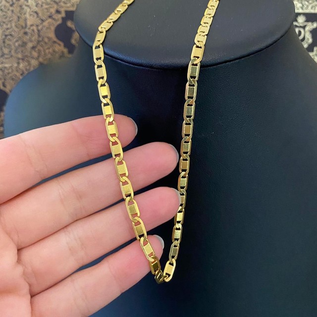 Corrente em ouro 18k 10 gramas - Foto 3