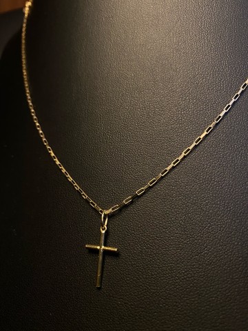 Conjunto em ouro 18k 3,2 gramas - Foto 4