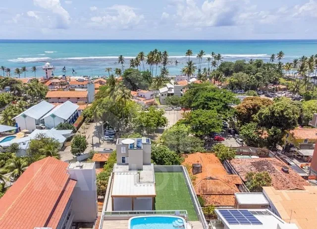 Aluguel por temporada de flat no centro de Porto de Galinhas