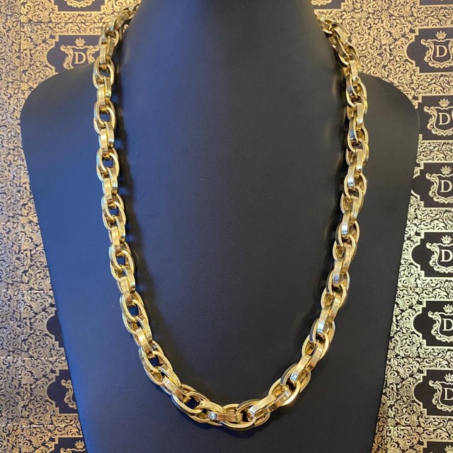 Conjunto em ouro 18 k 80 gramas