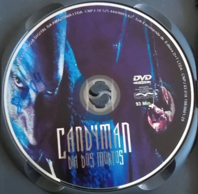 Dvd Candyman Dia Dos Mortos