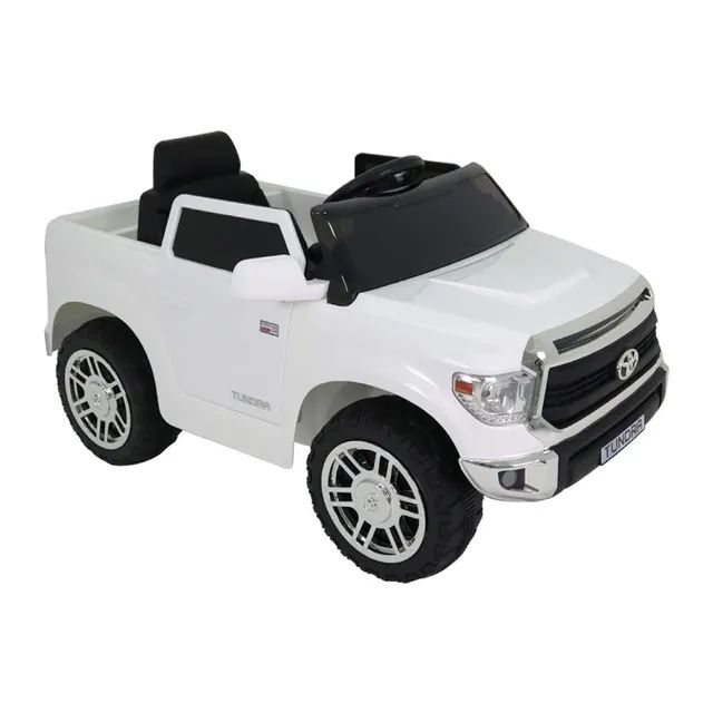 Carrinho Elétrico de Polícia Drift 12V Branco Bel