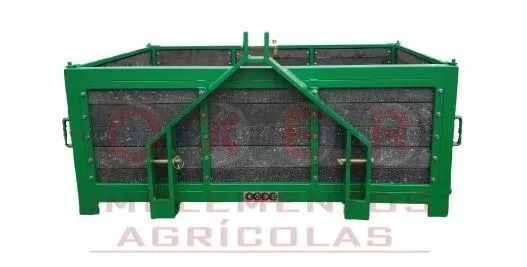 Plataforma Traseira Agrícola c/ Guardas - 750 kg