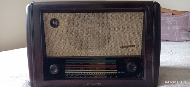 Rádio a válvula Telefunken anos 1940 - Antiguidades - Centro, Juiz de Fora  1160302159 | OLX