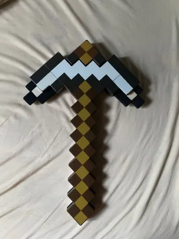 Minecraft Espada Picareta Diamante Original EVA