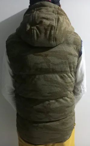 coletes acolchoados masculinos tamanho G novos,104~112 cm. - Foto 4