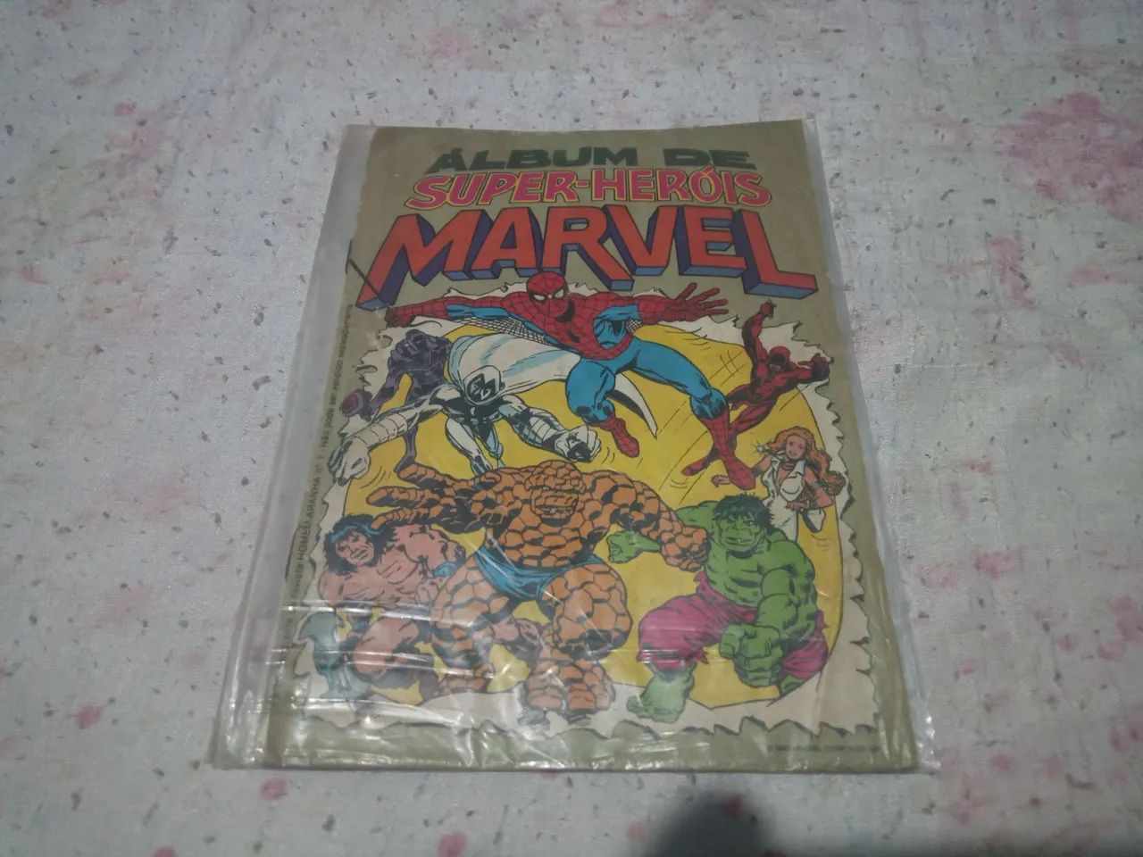 Álbum original completo de Super-Heróis Marvel  Editora Abril