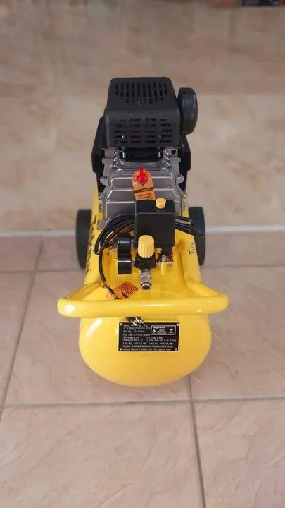 Compressor de ar 50 Litros 2.5hp 116psi - Tekna(Loja) - Foto 4