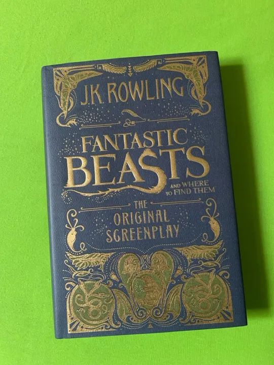 Livro Animais Fantásticos e Onde Habitam Importado EUA